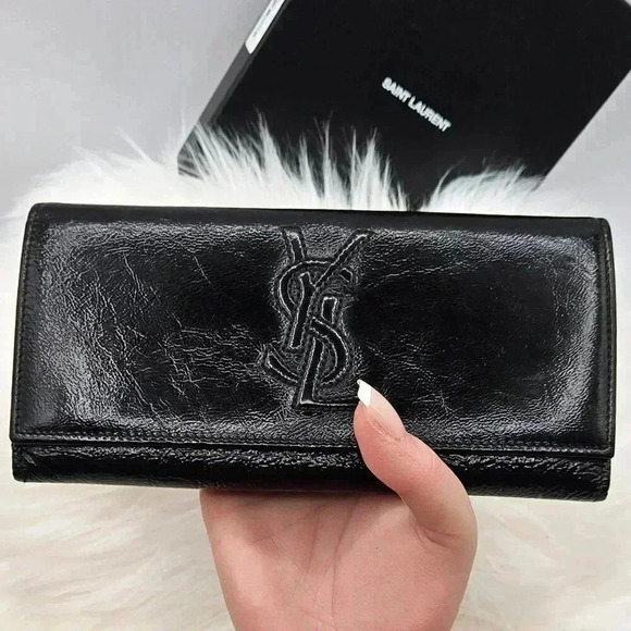 Belle de Jour patent leather wallet - Picture 4 of 16